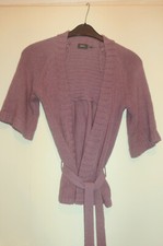 Lila strickjacke kurzarm gebraucht kaufen  Ketzin