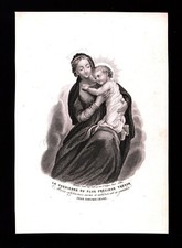 Santino incisione 1800 usato  Ragusa