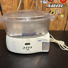 Usado, Vaporizador eletrônico de alimentos Oster de bancada 2 camadas, modelo 5712 testado funcionando comprar usado Usado, Vaporizador eletrônico de alimentos Oster de bancada 2 camadas, modelo 5712 testado funcionando comprar usado  Enviando para Brazil