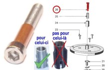 Vis trident petit d'occasion  Tourcoing