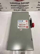 Interruptor de desconexão de segurança Eaton DH363URK 100A 3 polos NEMA 3R não fusível 600V comprar usado Interruptor de desconexão de segurança Eaton DH363URK 100A 3 polos NEMA 3R não fusível 600V comprar usado  Enviando para Brazil