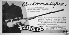 Publicité 1937 walther d'occasion  Longueil-Sainte-Marie