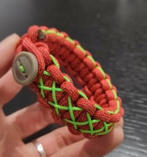 Bracciale paracord cobra usato  Veroli