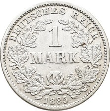 Kaiserreich mark 1885 gebraucht kaufen  Schwarzenbach am Wald