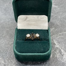 9ct gold sapphire for sale  MARLBOROUGH