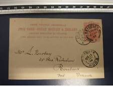 Grã-Bretanha Keighley 1897 para Roubaix pacote de selos ação A Calais Repique comprar usado  Enviando para Brazil
