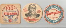 Three beer coasters for sale  Beachwood