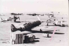 FOTO 2 GUERRA MONDIALE AEREO Regia Aeronautica Macchi 202 Libia    TOP!!! comprar usado  Enviando para Brazil