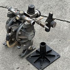 Bomba de fluido selladora de funcionamiento de aire Binks doble DIAPHRAM en estado de funcionamiento segunda mano  Embacar hacia Mexico
