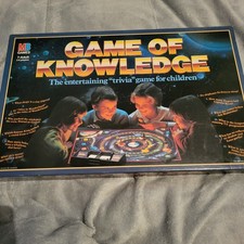 MB Game Of Knowledge Infantil Vintage 1984 Trivia Jogo de Tabuleiro Completo Muito Bom Estado Usado comprar usado  Enviando para Brazil