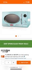 Retro microwave for sale  Canonsburg