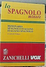 Spagnolo minore. dizionario usato  Genova