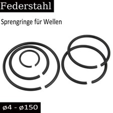 Usado, Ø4-Ø150 Sprengringe Federstahl Runddraht Sicherungsring Sprengringe für Wellen comprar usado  Enviando para Brazil
