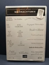 Stampin stempelset weihnachtsm gebraucht kaufen  Burglengenfeld