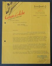 Invoice 1946 paris d'occasion  Expédié en Belgium
