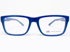 NOVA Armação de Óculos Retangular Armani Exchange AX3016 8114 Masculina Azul Marinho 53/17 comprar usado  Enviando para Brazil