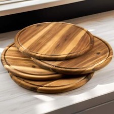 Holzteller set akazie gebraucht kaufen  Herford