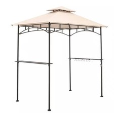 Usado, Dossel de substituição para Garden Winds Heathermoore 8 pés x 5 pés grelha gazebo, bege comprar usado  Enviando para Brazil