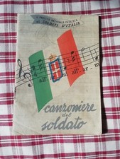 Canzoniere del soldato usato  Visano