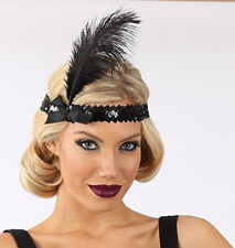 Pieces feather headband for sale  MANCHESTER