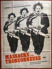 Affiche massacre tronconneuse d'occasion  Paris XVIII