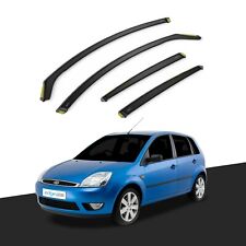 Defletores de vento Ford Fiesta MK6 2002-2008 5 portas hatchback 4 peças coloridas comprar usado  Enviando para Brazil