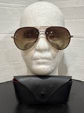 Óculos de sol polarizado retrô dourado Freckles Mark Aviator CAT3 1,1mm comprar usado  Enviando para Brazil