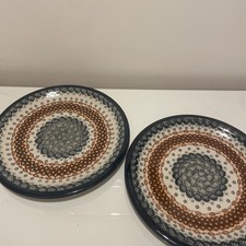Dinner plate pair for sale  PORTSMOUTH