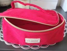Clarins red velour for sale  LONDON