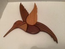 Wooden hummingbird wall for sale  Grants Pass