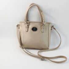 Bolsa tote Tommy Hilfiger tiracolo feminina pequena bege couro sintético comprar usado  Enviando para Brazil