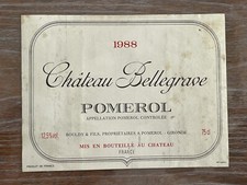 étiquette château bellegrave d'occasion  Toul
