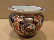 Japan Gold Imari 5 3/4" porcelana Jardiniere cache pote pintado à mão vintage comprar usado  Enviando para Brazil
