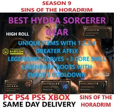 HYDRA SORC GEAR 1-4GA TEMPORADA 9 DIABLO 4 ✅ PC PS4 PS5 XBOX✅ DIABLO IV comprar usado  Enviando para Brazil