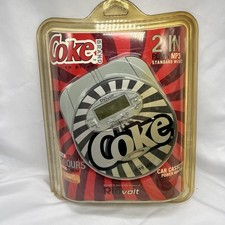 MP3 e CD player de Coca-Cola portátil com cassete de carro e adaptadores de energia caixa aberta RF# 8 comprar usado MP3 e CD player de Coca-Cola portátil com cassete de carro e adaptadores de energia caixa aberta RF# 8 comprar usado  Enviando para Brazil