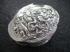 Pillendose silber 800 gebraucht kaufen  Deutschland