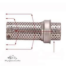 51mm motorcycle exhaust for sale  Walton