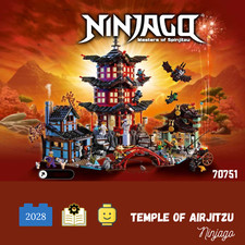 Nuovo ninjago tempio usato  Spedire a Italy