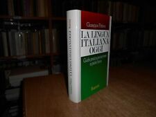 Lingua italiana oggi. usato  San Giorgio di Piano