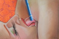 Lulu amere peinture d'occasion  Solliès-Pont