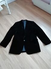 Black velvet jacket for sale  TELFORD