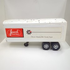 Vintage Structo Jewel Food Stores Semi Caminhão Trailer Box Van  comprar usado  Enviando para Brazil