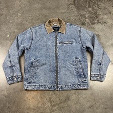 Jaqueta masculina Abercrombie Fitch Detroit grande azul denim zíper completo trabalho desgaste colcha, usado comprar usado Jaqueta masculina Abercrombie Fitch Detroit grande azul denim zíper completo trabalho desgaste colcha, usado comprar usado  Enviando para Brazil