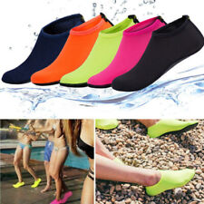 Sapatos aquáticos femininos masculinos pele praia aquática meias ioga exercício piscina natação slip on surf comprar usado  Enviando para Brazil