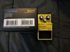 Pedal de efeitos de guitarra Boss SD-1 Super Overdrive, usado comprar usado  Enviando para Brazil