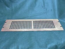 Painel de ventilação vintage 2U 19" pátina ferrugem metal rack rádio sala de escape industrial comprar usado  Enviando para Brazil