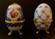 Uova fabergé porcellana usato  Roma