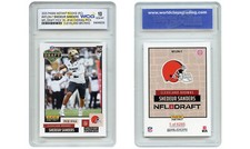 2025 Panini SHEDEUR SANDERS NFL Draft Pick #144 CARTÃO DE NOVATO #NFLDN-7 GEM ESTADO PERFEITO 10 comprar usado  Enviando para Brazil