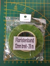 Floristenband 28m farngrün gebraucht kaufen  Warberg