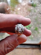 Platinum diamond ring. for sale  Los Alamos